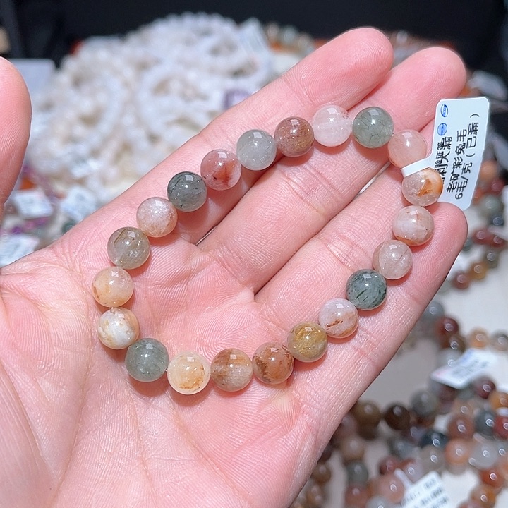 水晶手链未镶嵌209号多样性发一  8+