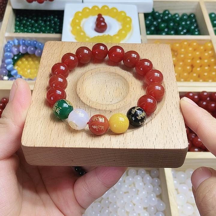 玛瑙/玉髓合金珠宝半成品