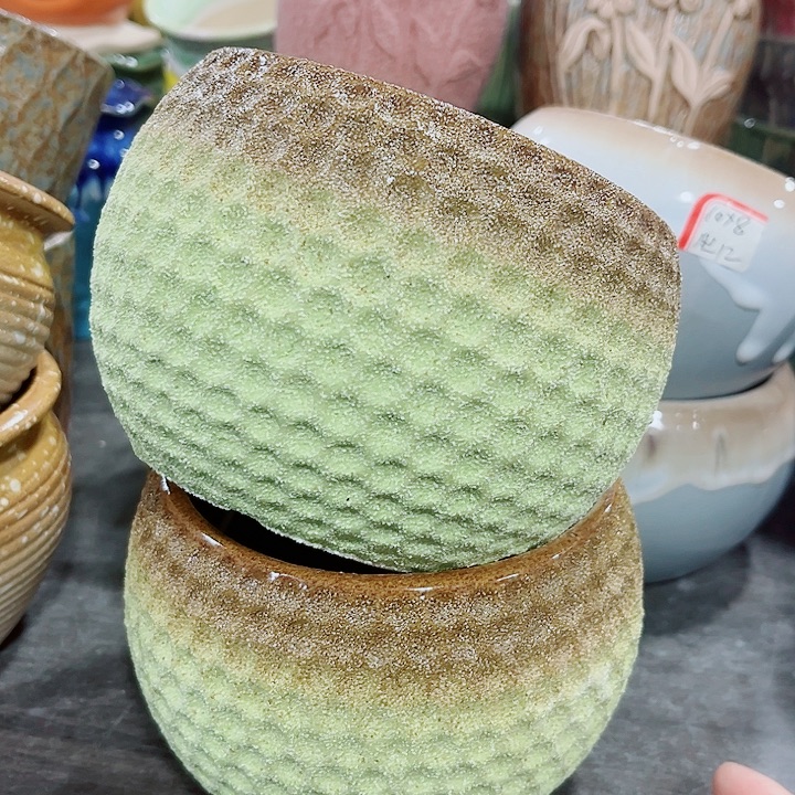 多肉陶瓷花盆满10元包邮