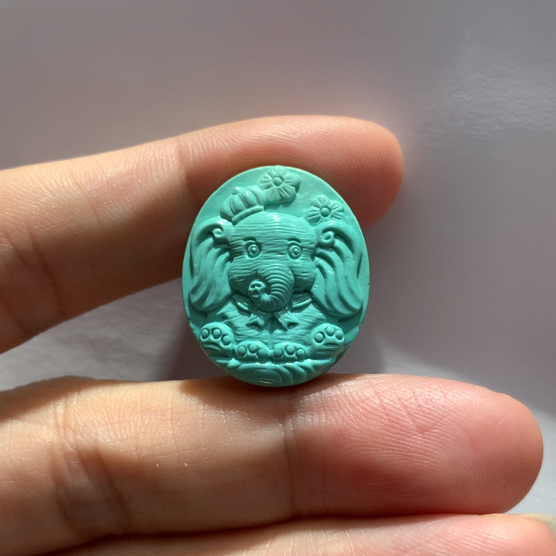 绿松石未镶嵌配饰