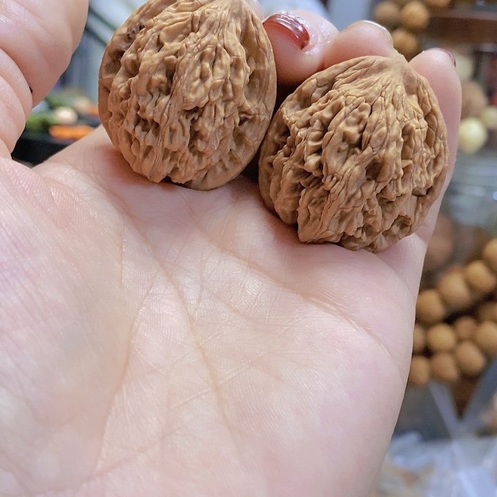 【闪购商品】文玩核桃把件34迷你虎头