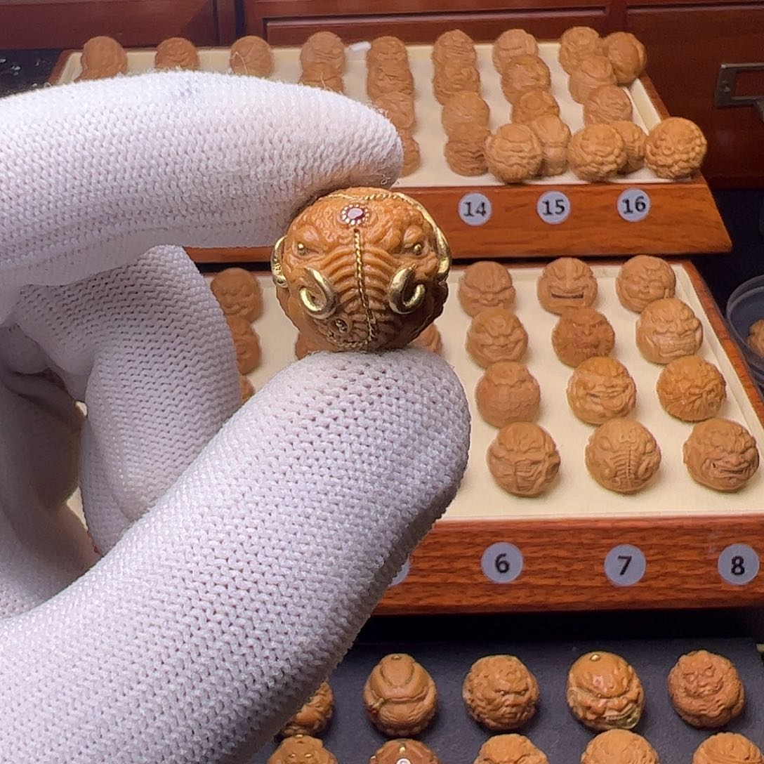 猴头核桃吊坠?大尺寸象神