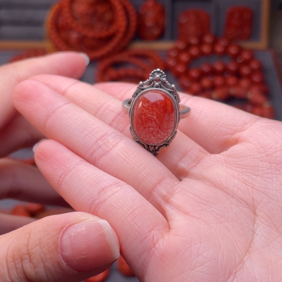 南红玛瑙未镶嵌配饰