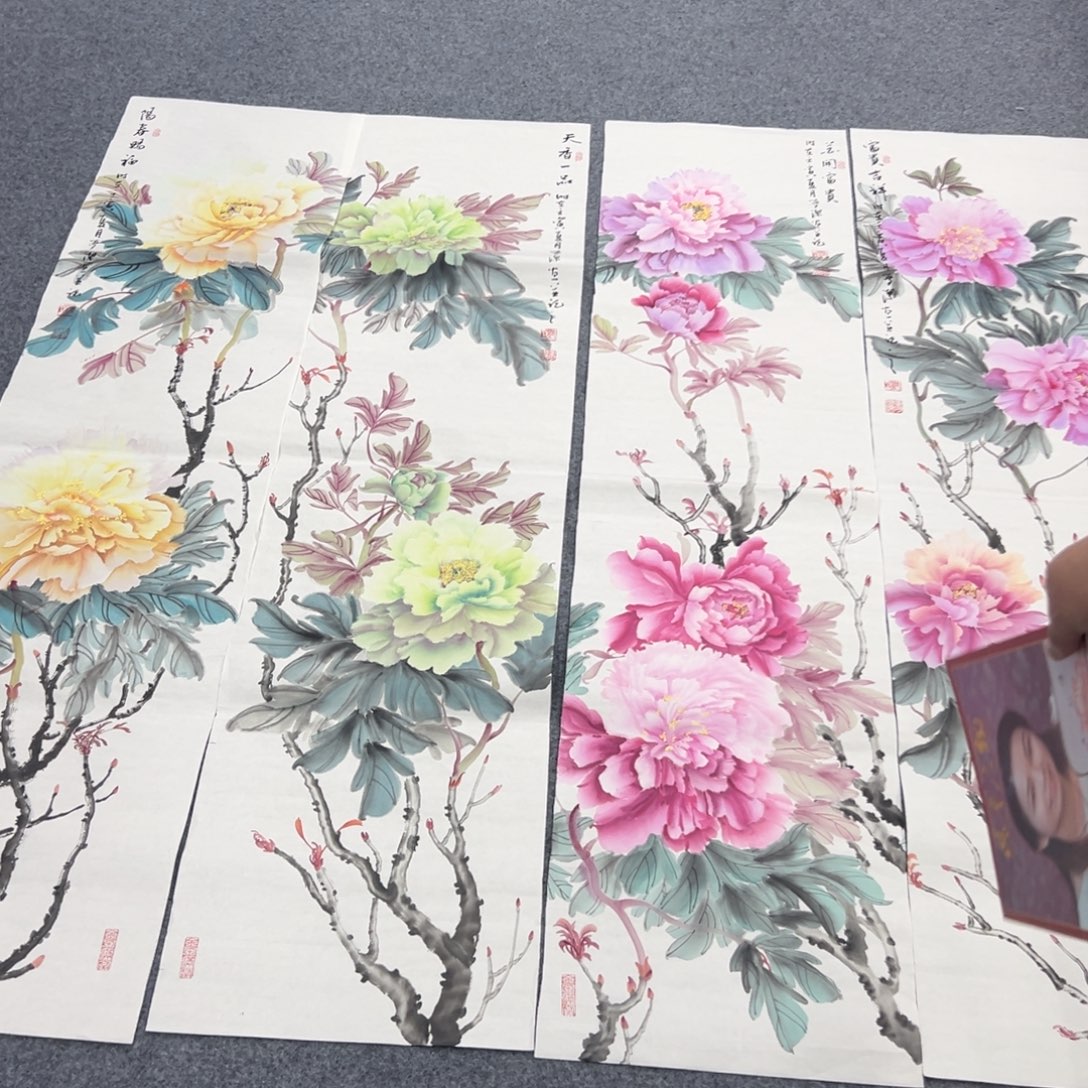 国画国画纯手绘作品
