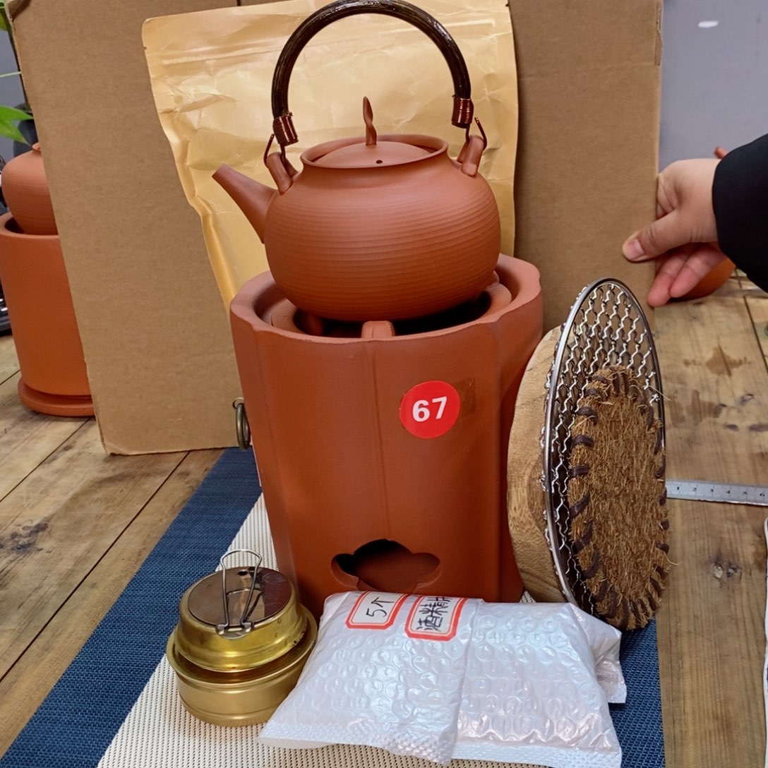 微瑕炭炉➕壶➕酒精灯8件套酒咯呜呜呜小