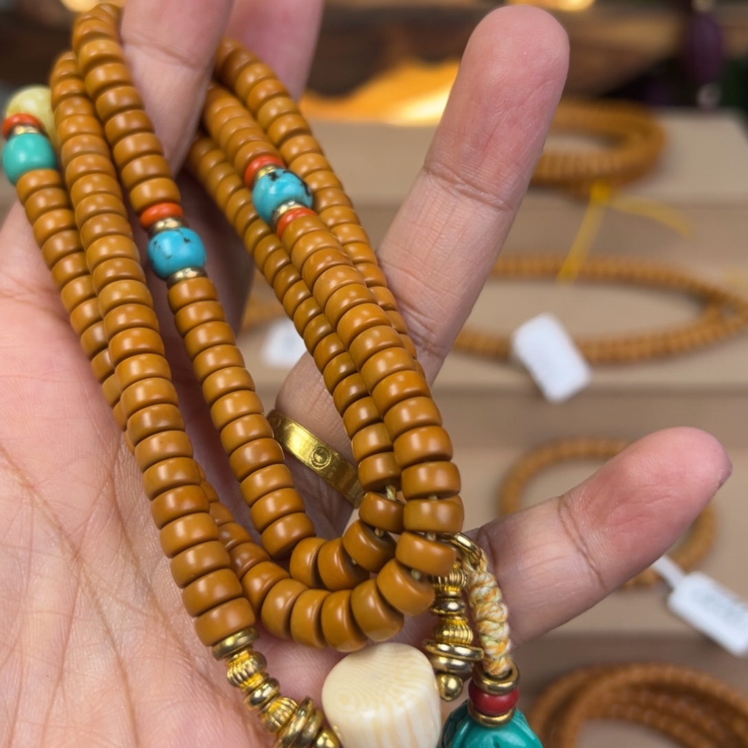 手串/手链橄榄核@@满配脖挂14