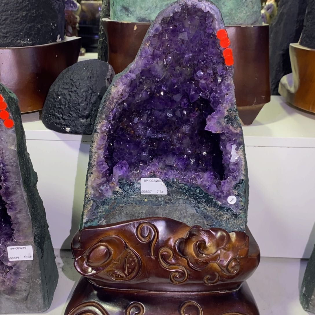 未镶嵌大型摆件（非配饰）紫晶