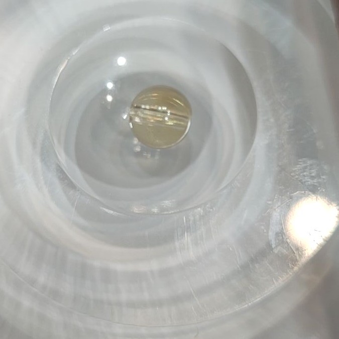 黄水晶双圈珠径6mm+手围15.5cm