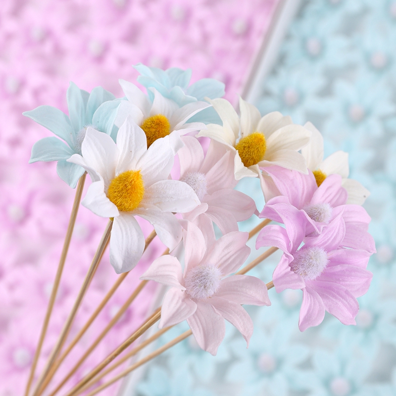 香皂花新品文心兰仿真花永生花鲜花包装配花高级感花店花艺资材