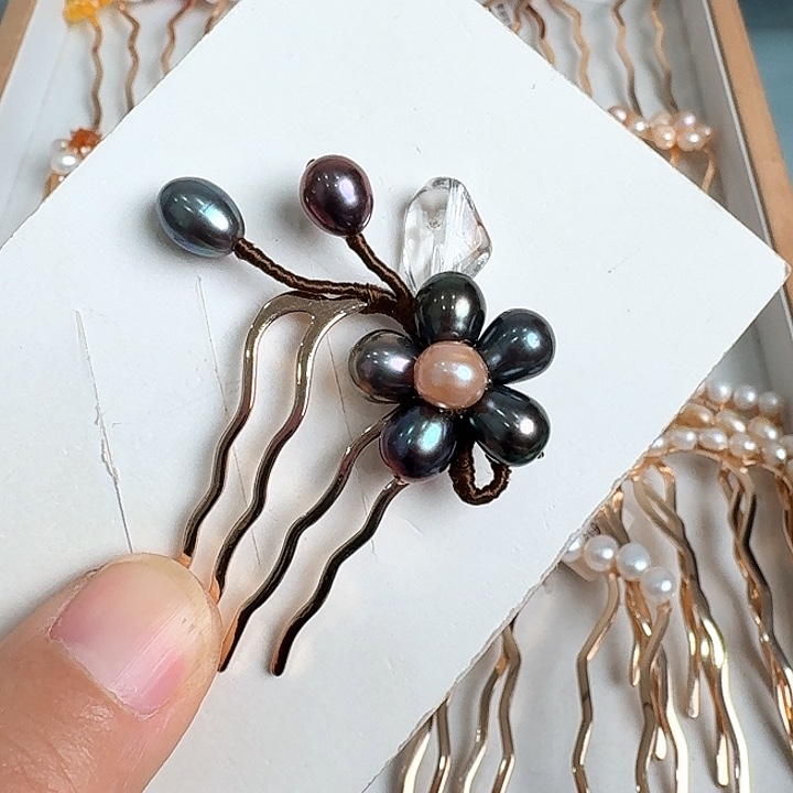 发饰淡水珍珠未镶嵌