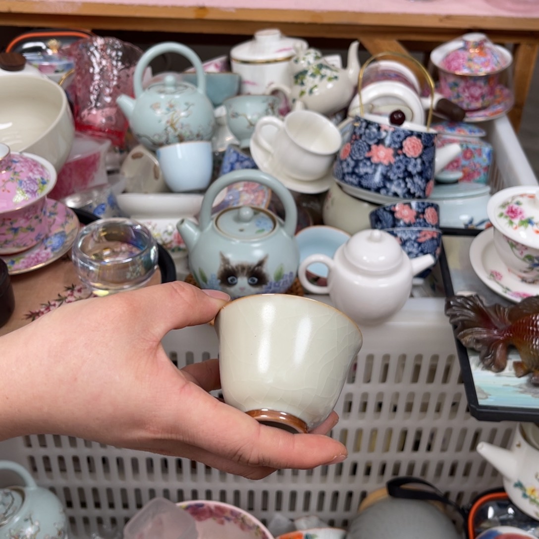 瓷片陶瓷茶具家用配件