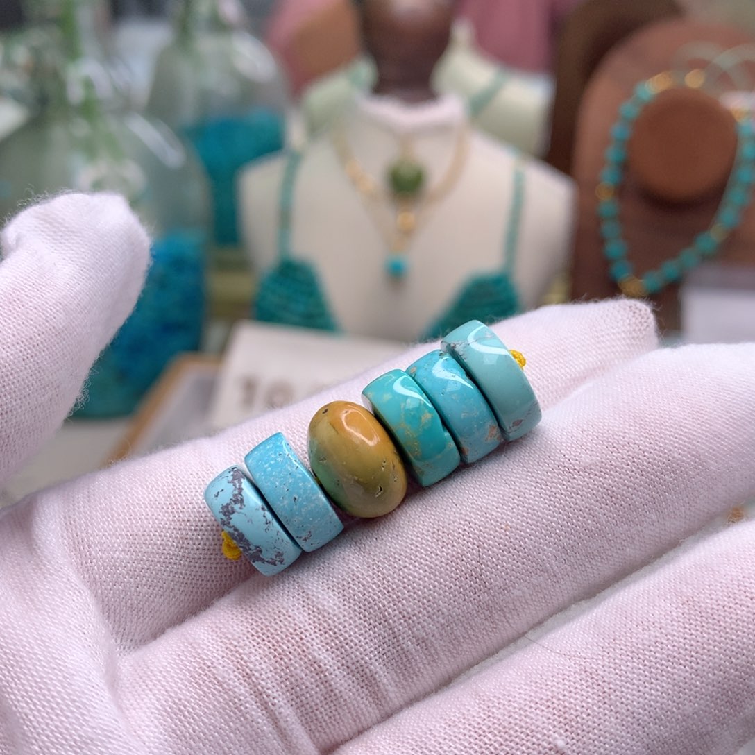 绿松石未镶嵌配饰