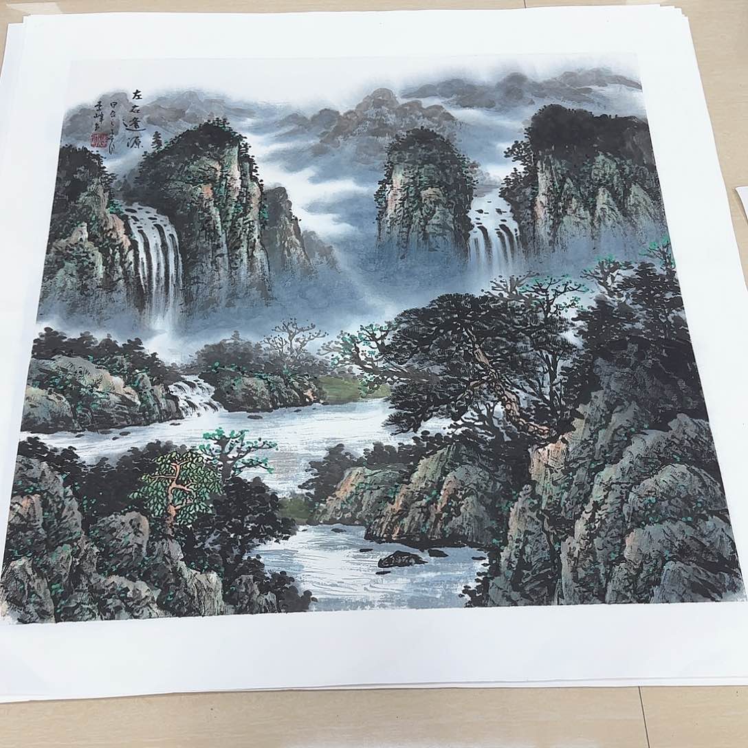 国画国画作品展，国画^_^