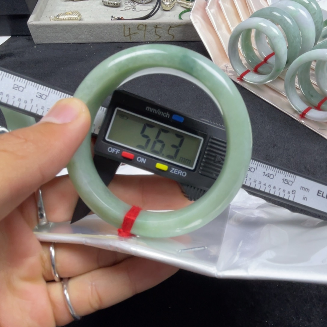 翡翠银S925镶嵌戒指