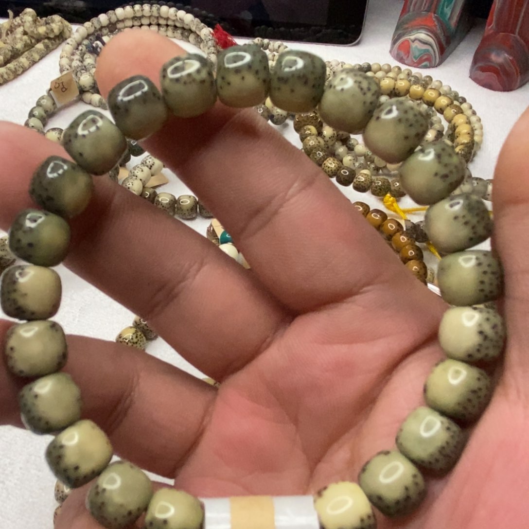 星月菩提手串卡9河豚