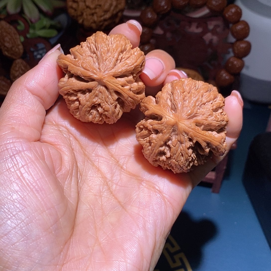 文玩核桃把件43粗筋