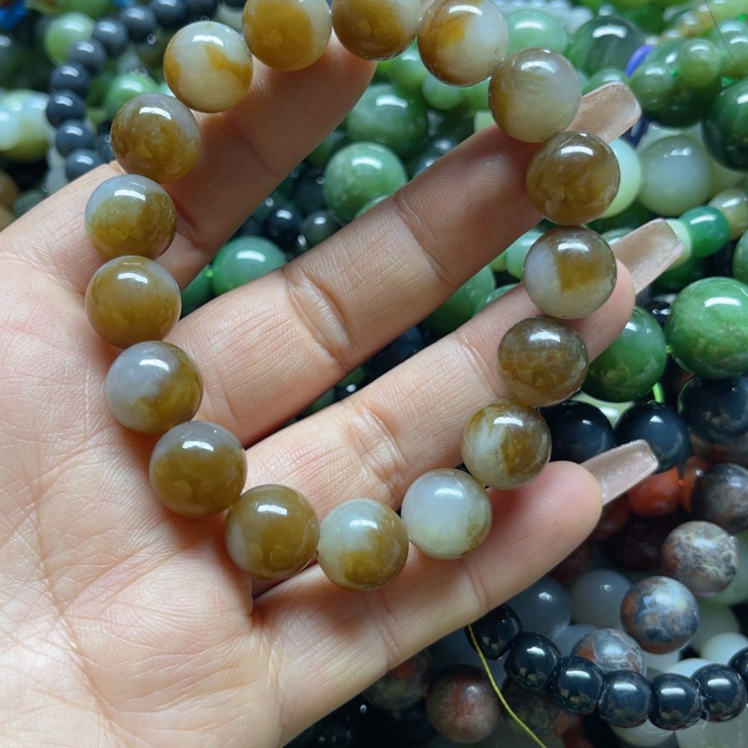 和田玉手链未镶嵌