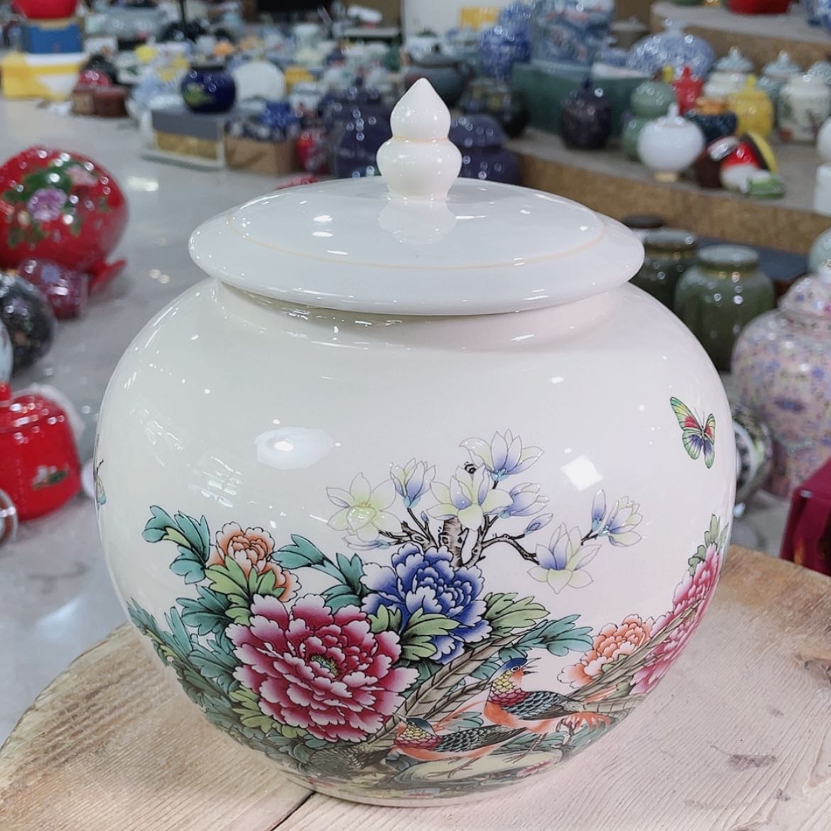 【闪购商品】罐陶瓷茶叶罐密封罐