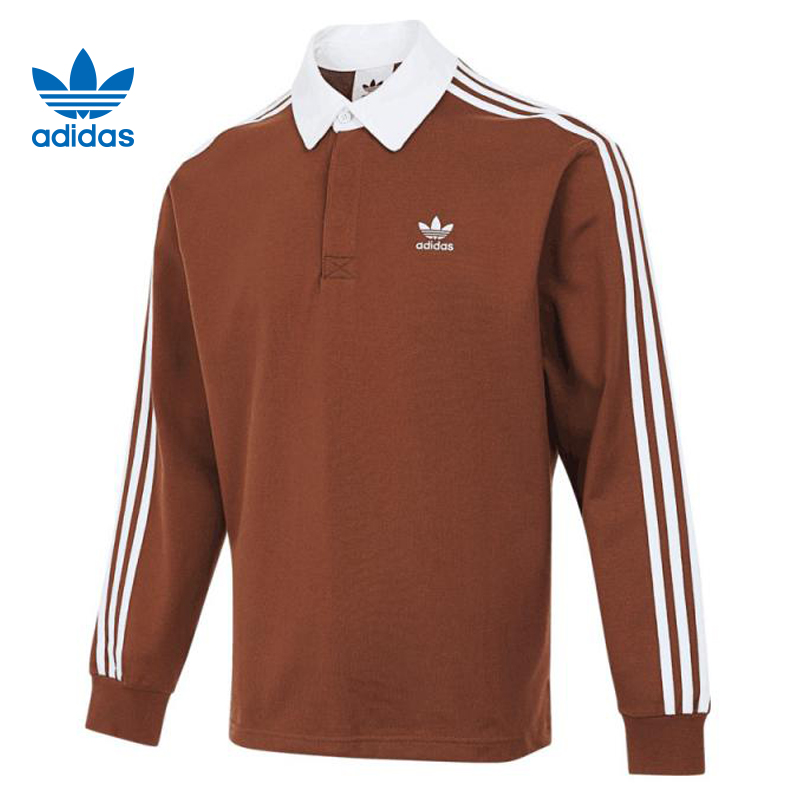 adidas阿迪达斯【环*】三叶草男子运动休闲长袖T恤IZ2469