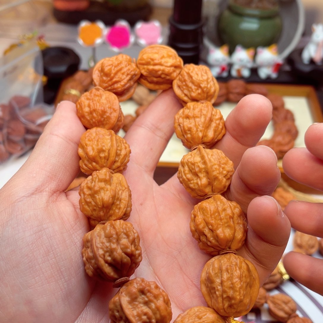 文玩核桃手串?蛤蟆头