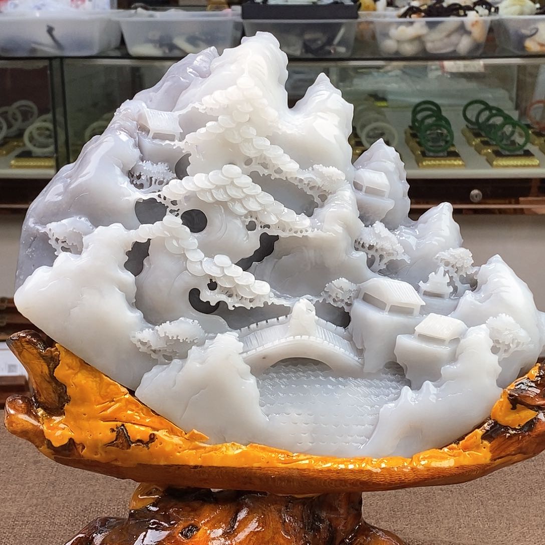 和田玉挂件未镶嵌