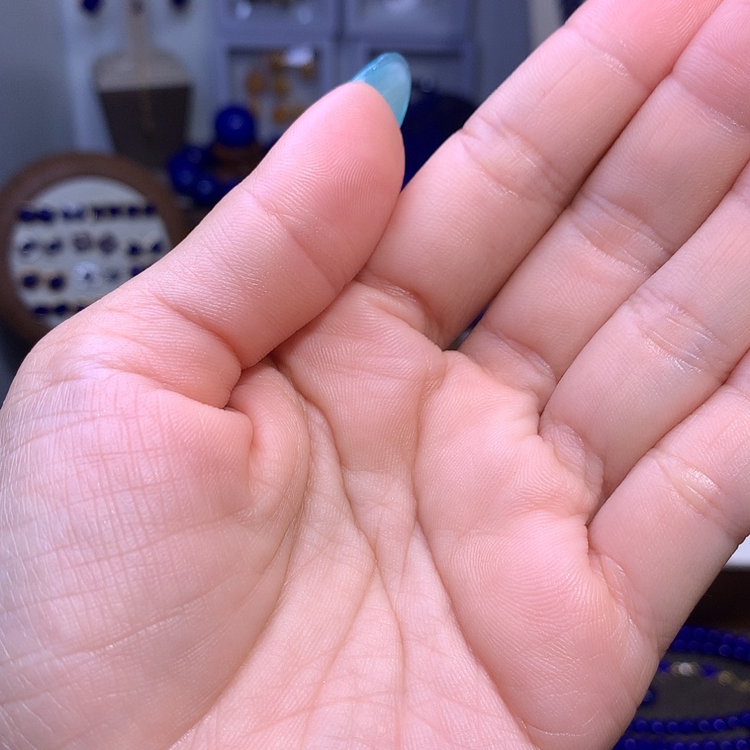 兰***玉未镶嵌青金石6.6m手串福利