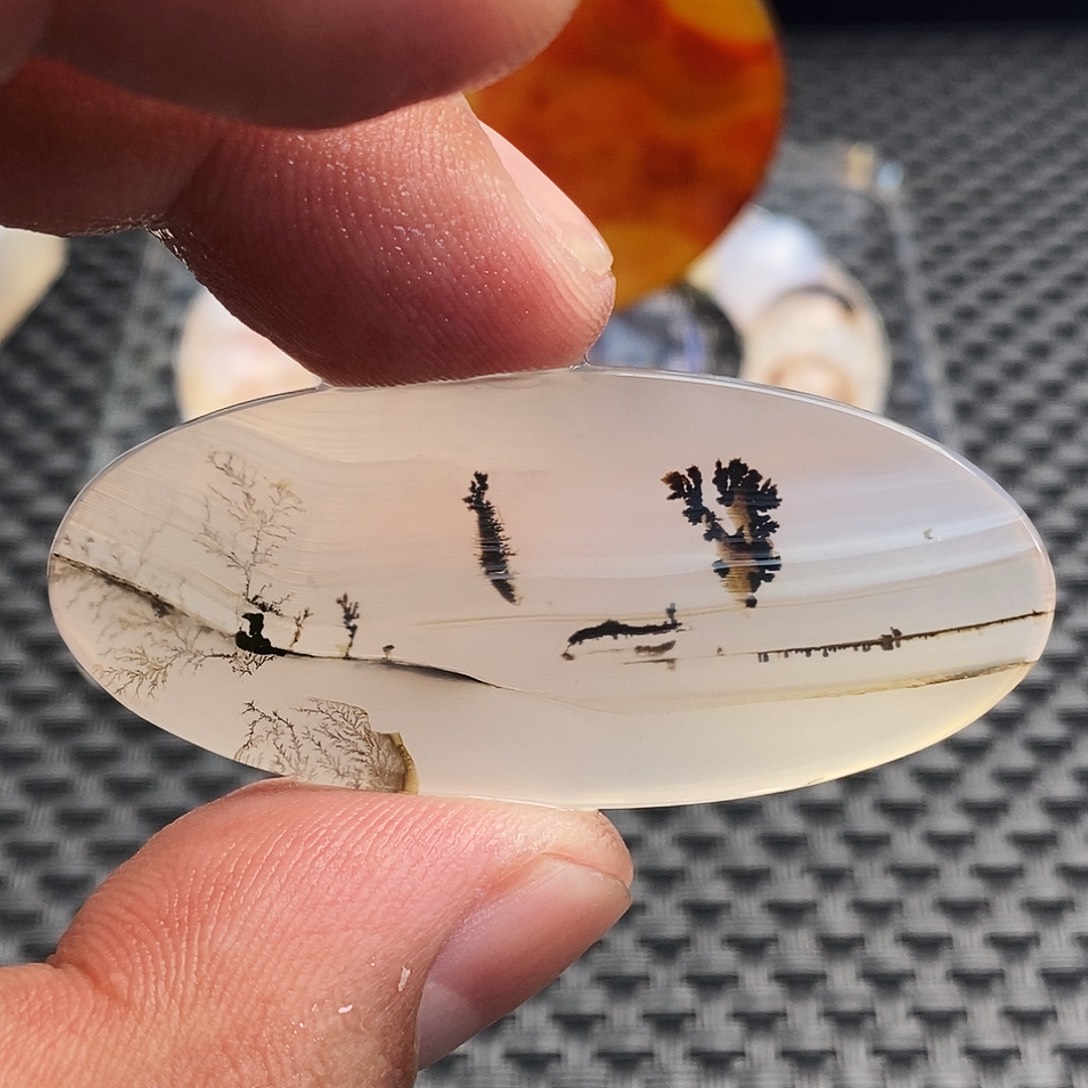 玛瑙/玉髓未镶嵌吊坠(不含链)83