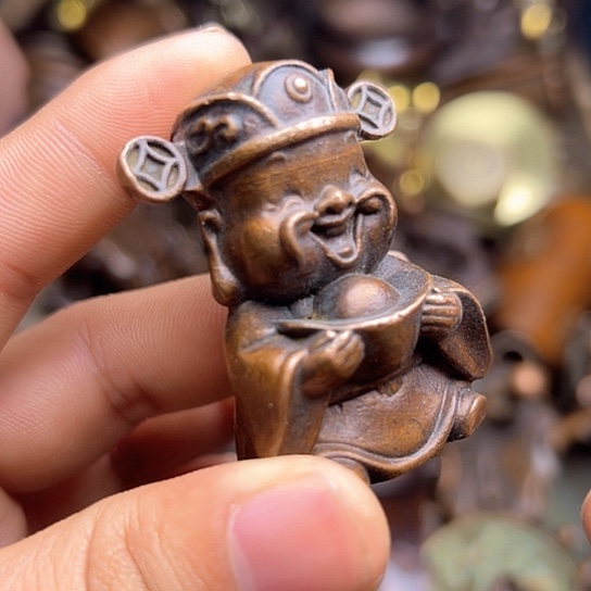 铜制文玩把玩物件