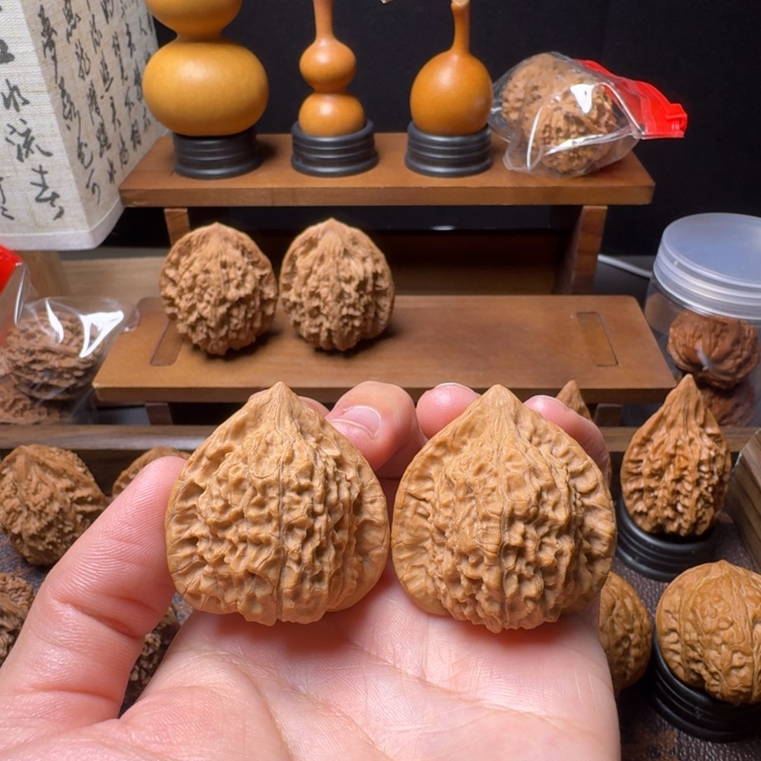 吊坠文玩核桃朱雀