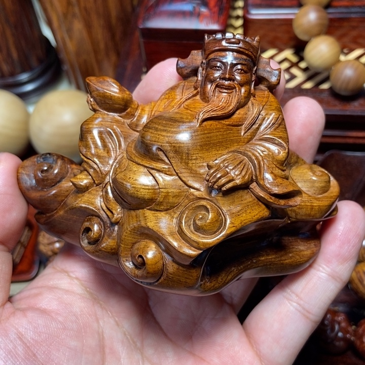 黄花梨/降香黄檀财神