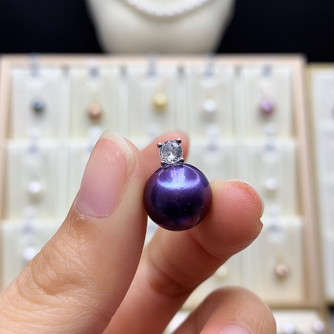 淡水珍珠颈饰合金