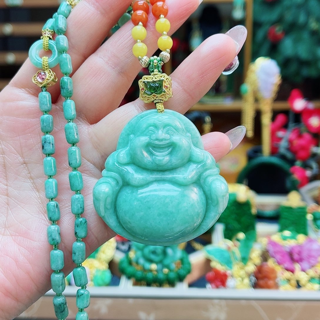 颈饰合金翡翠48小时鉴赏期