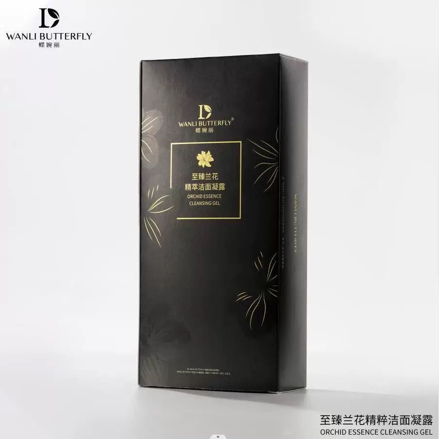 蝶婉丽至臻兰花精萃洁面凝露 深层清洁水润不紧绷