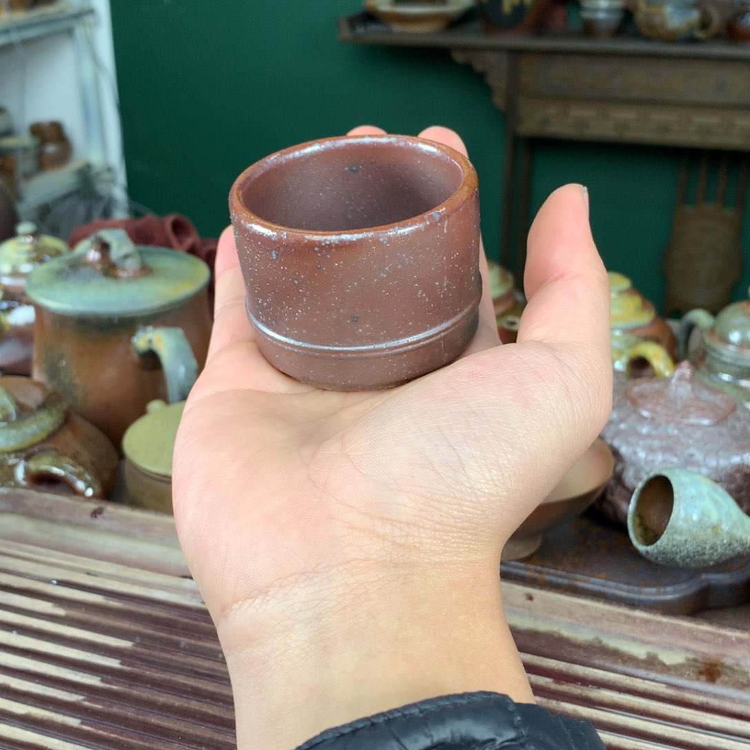 紫砂柴烧纯自然柴烧