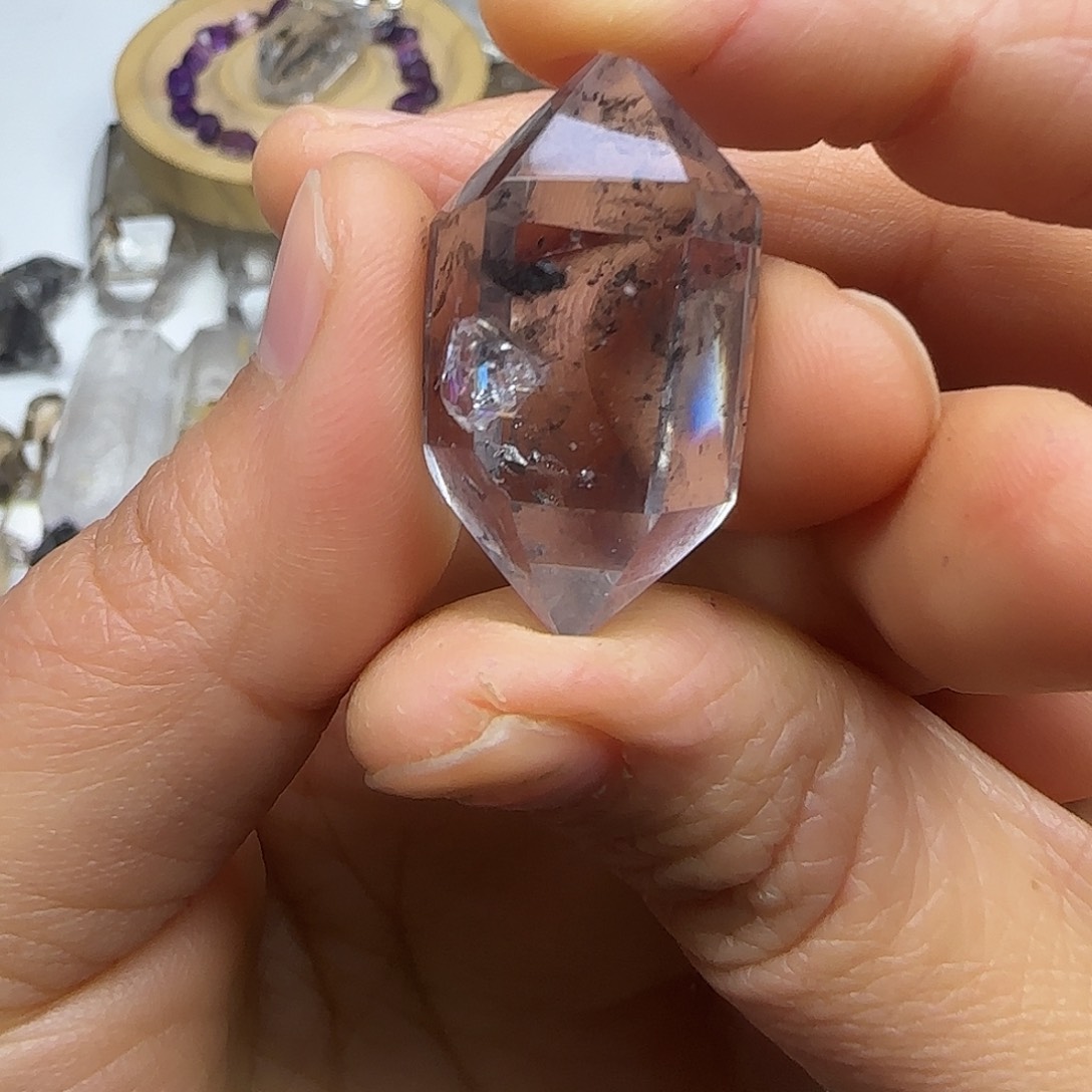 珠宝半成品水晶未镶嵌