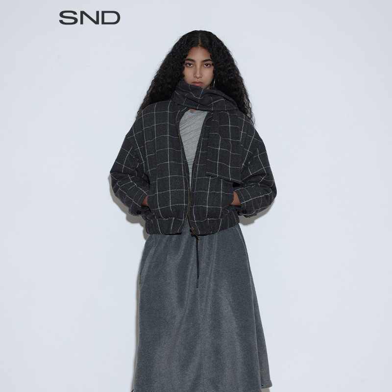 【DEFYNITION 设计师品牌】SND AW25 两穿JR围巾夹克女款
