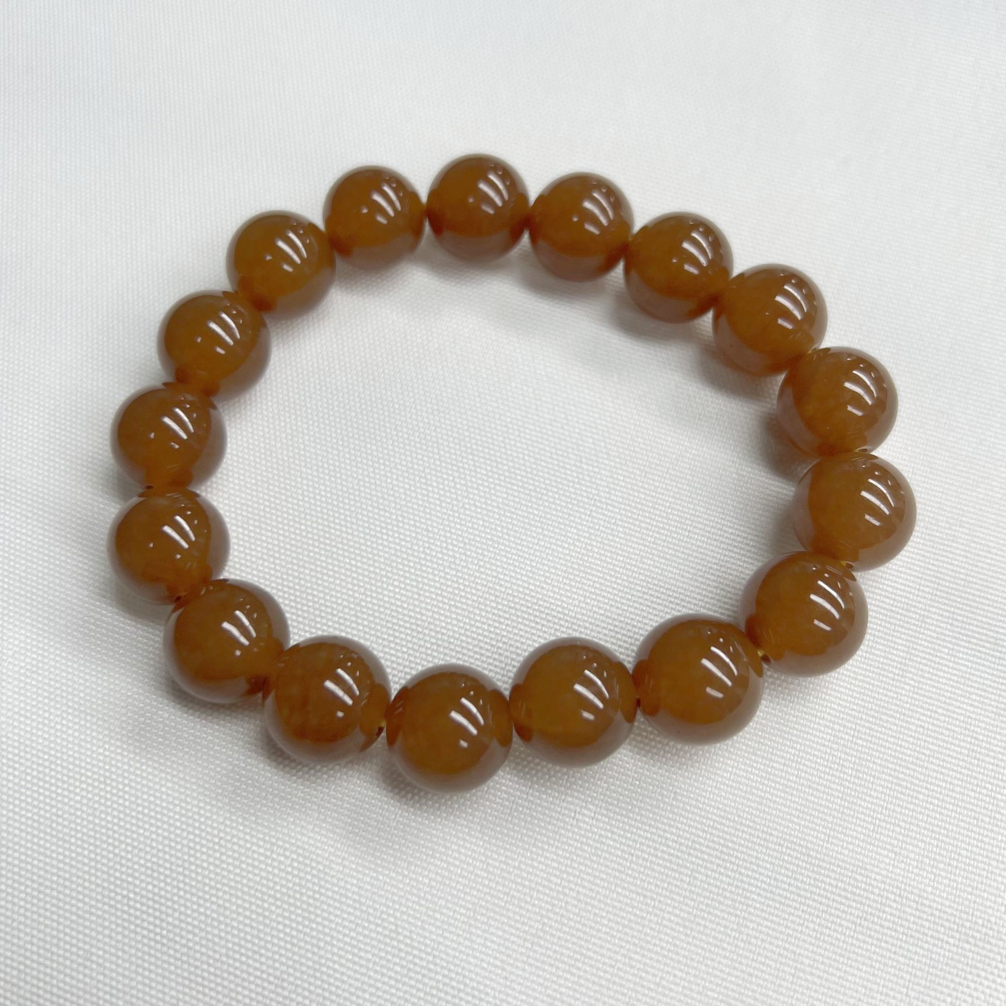 焦糖单圈12mm手串百搭 A567