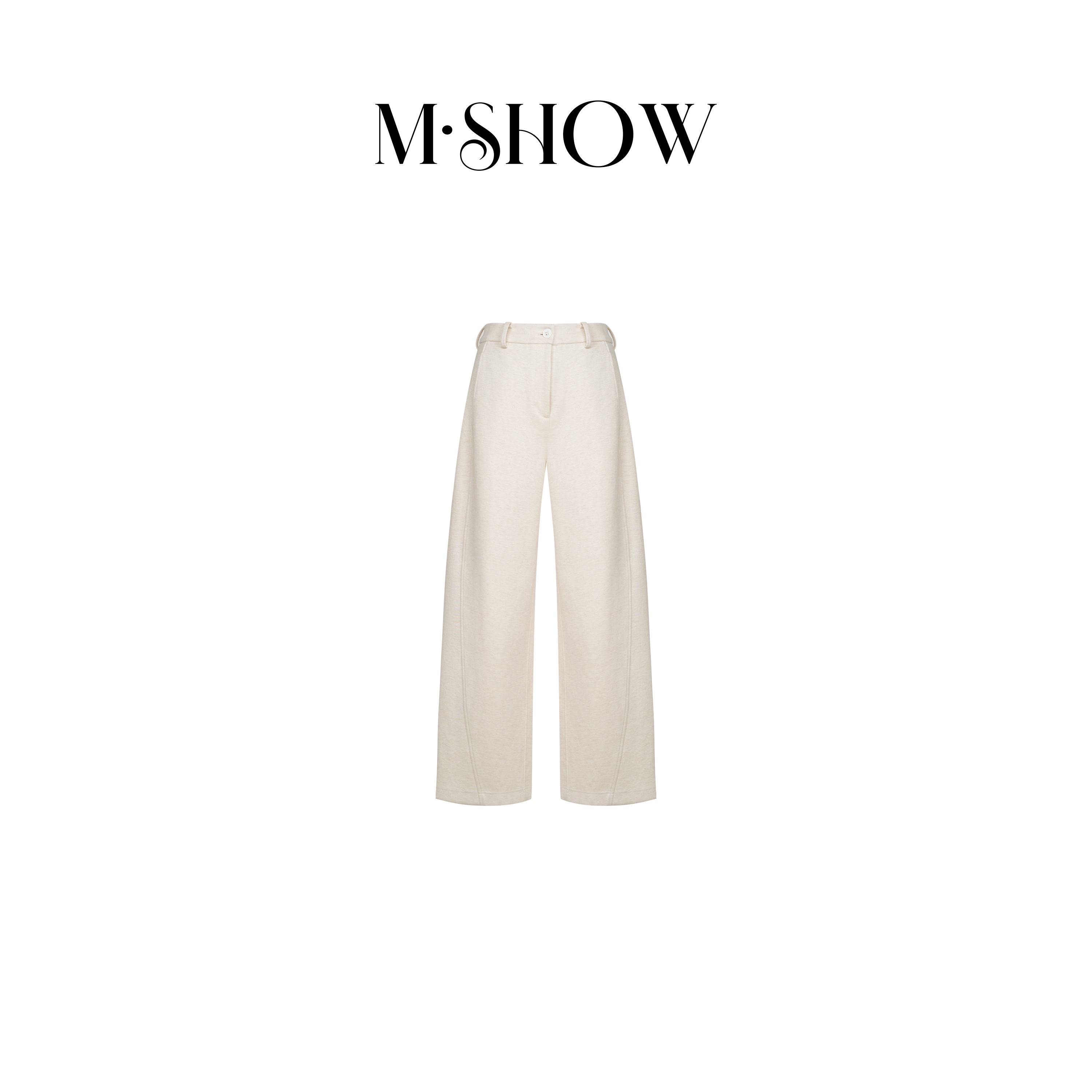 【墨秀长裤】简约轻奢风休闲百搭女士香蕉裤5518K