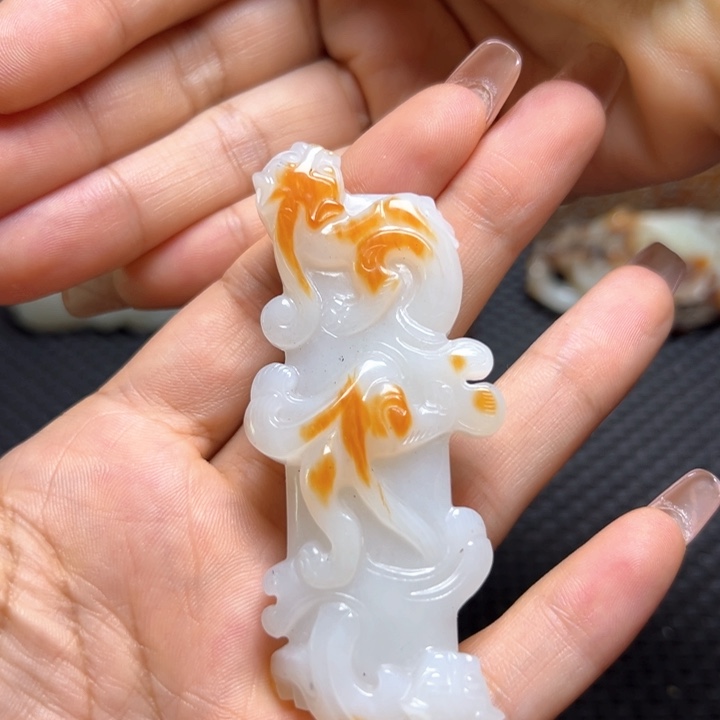 和田玉（糖玉）未镶嵌挂件