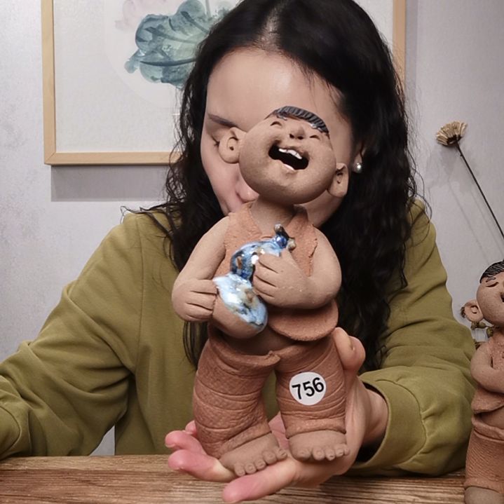 粗砂羲娲娃系列作品站男娃