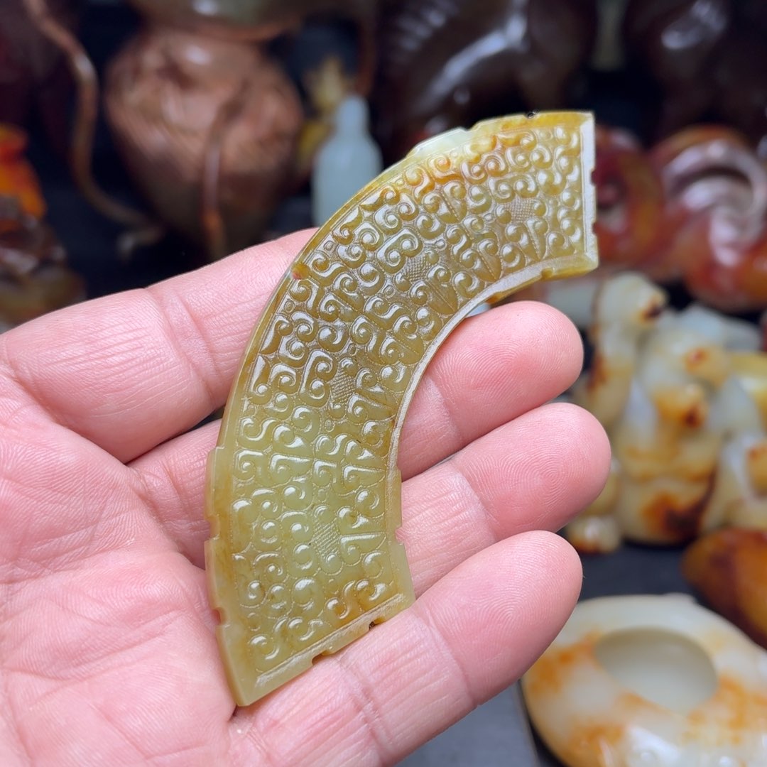 和田玉挂件未镶嵌