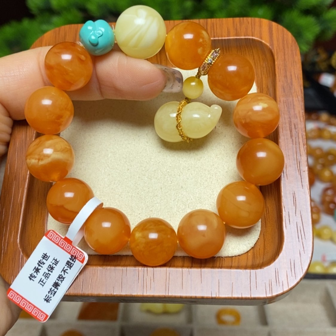 【闪购商品】手链蜜蜡未镶嵌手串