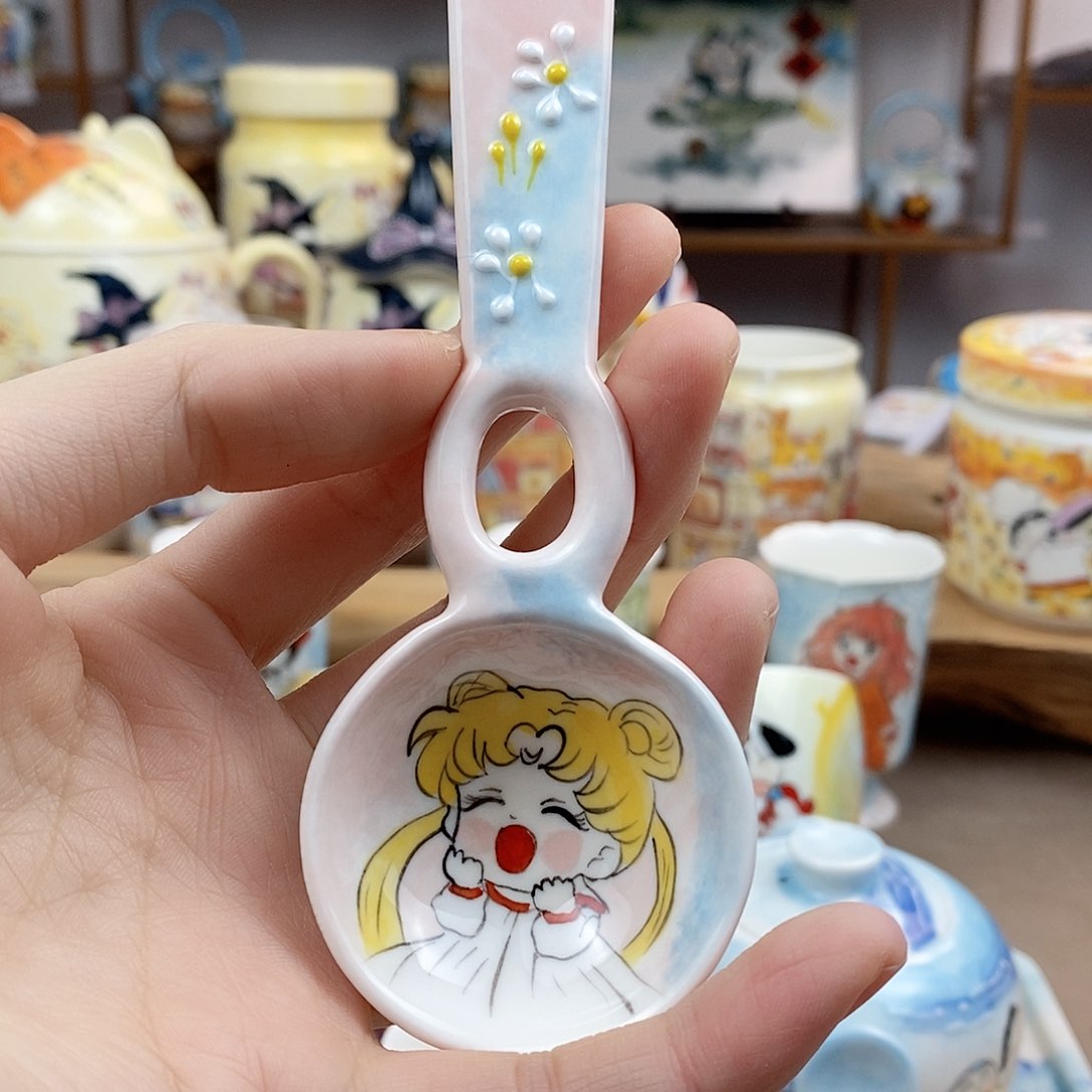 杯董董文创手绘陶瓷