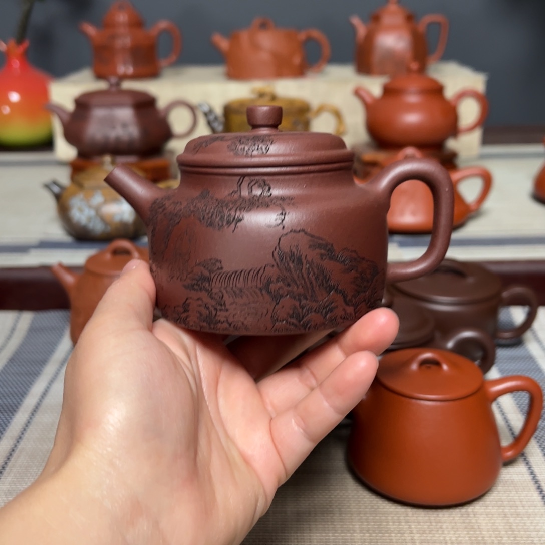 用***2紫砂茶壶宜兴紫砂壶