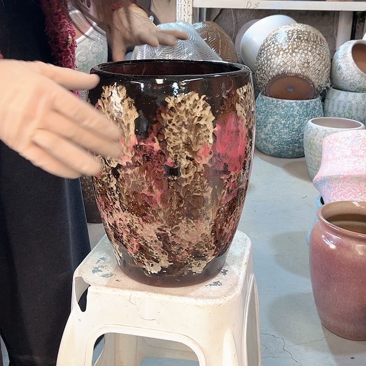 正品口23高32花盆……