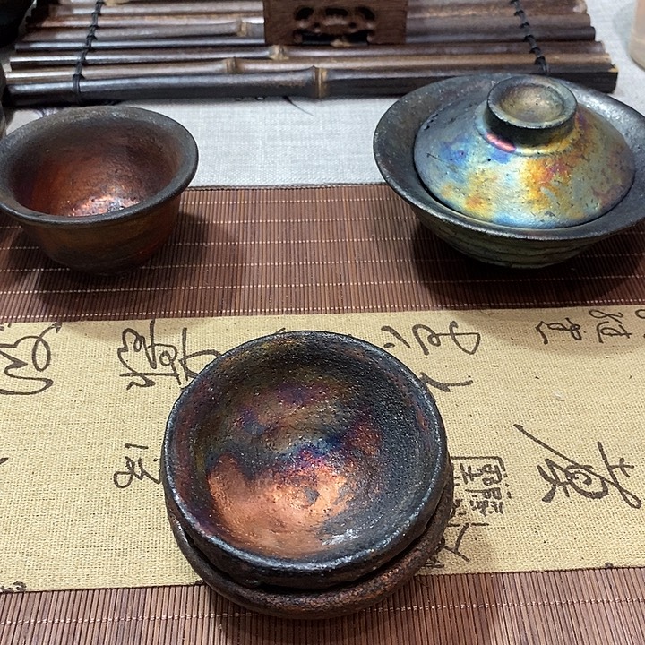 全手工制作微瑕主人杯