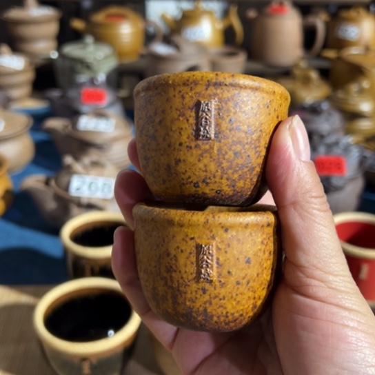 缸50 毫升原谷烧高温粗瓷