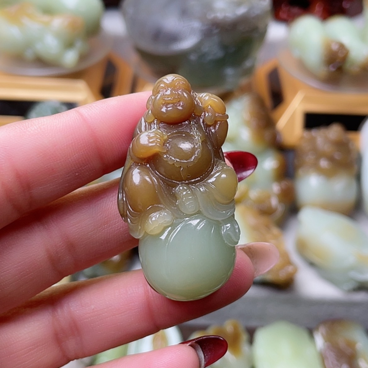 【闪购商品】未镶嵌和田玉挂件A*I