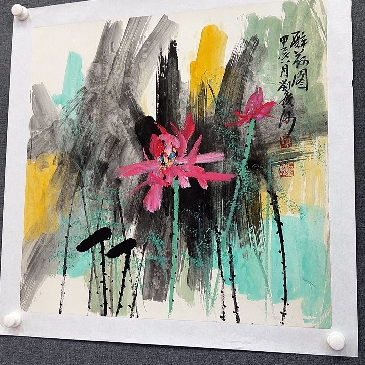 国画书画作品多次