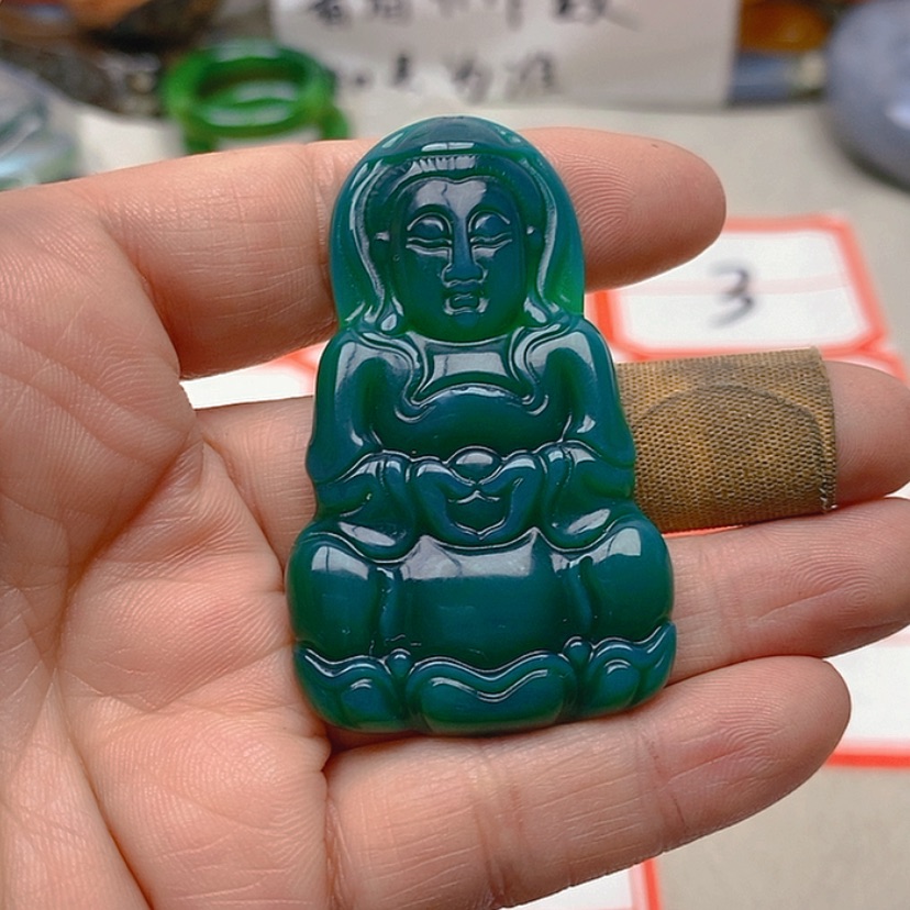 【闪购商品】未镶嵌玛瑙/玉髓珠宝半成品d****w